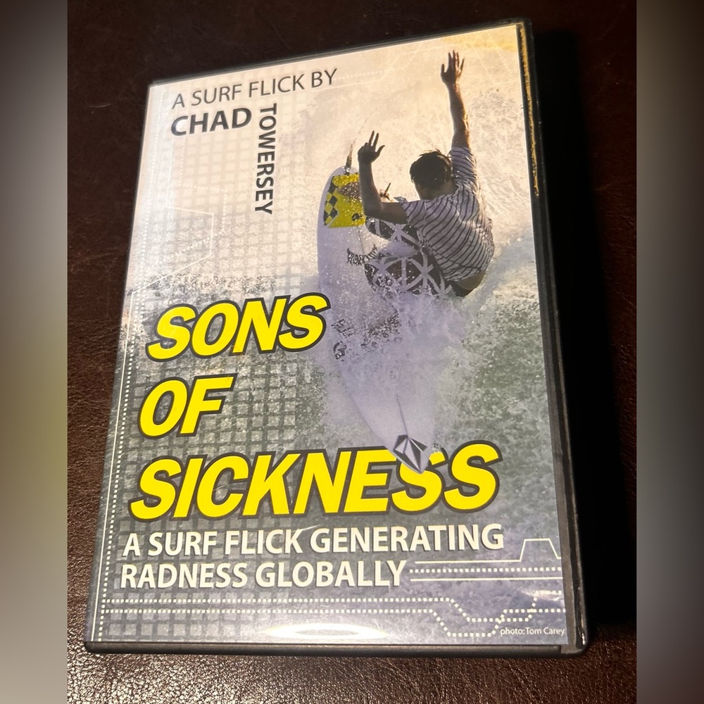 Sons Of Sickness DVD VIDEO Generating Radness Globally surf flick Chad Towersey